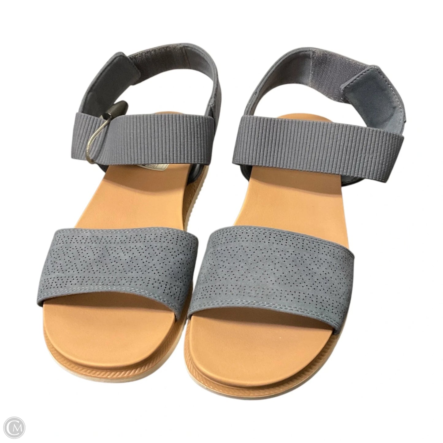 Sandals Flats By Bobs In Blue, Size: 9