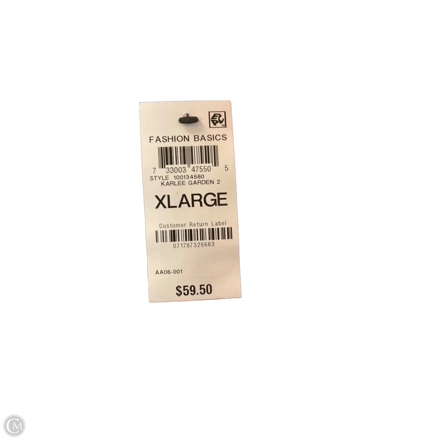 Top Long Sleeve By Inc In Floral Print, Size: Xl