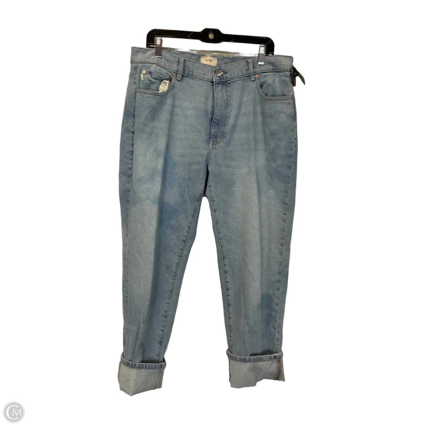 Jeans Wide Leg By Dl1961 In Blue Denim, Size: 16