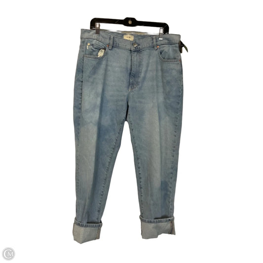 Jeans Wide Leg By Dl1961 In Blue Denim, Size: 16