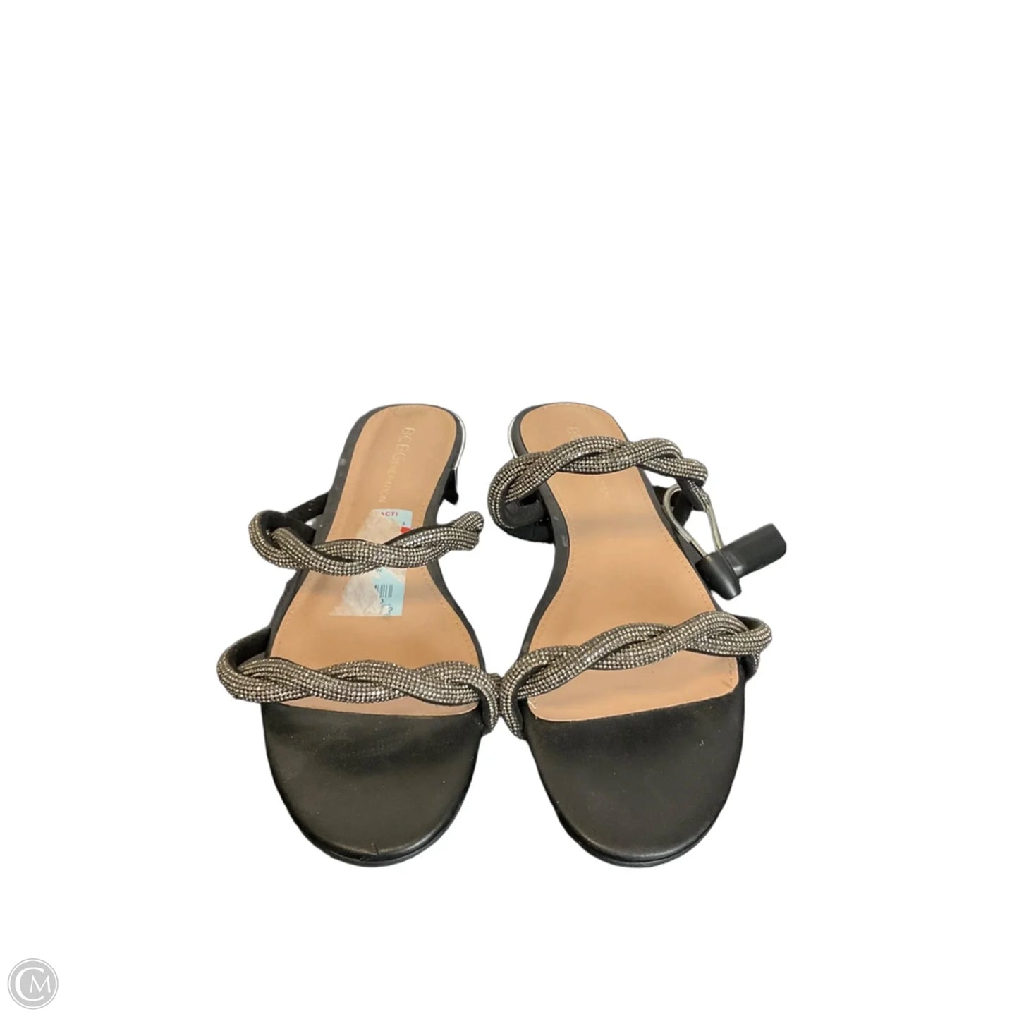Sandals Flats By Bcbgeneration In Black, Size: 6.5