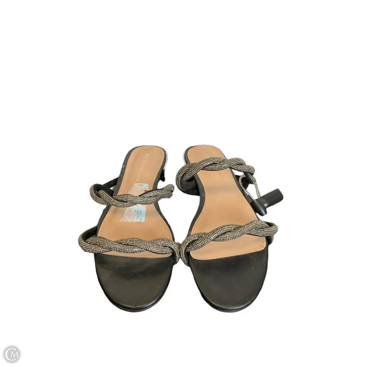 Sandals Flats By Bcbgeneration In Black, Size: 6.5