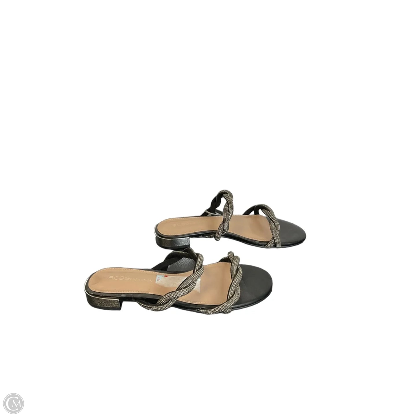 Sandals Flats By Bcbgeneration In Black, Size: 6.5