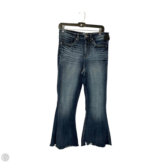 Jeans Flared By Bke In Blue Denim, Size: 4