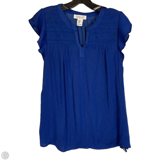 Top Sleeveless By Rachel Zoe In Blue, Size: M