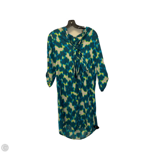 Dress Casual Short By Lilla P In Blue & Green, Size: S