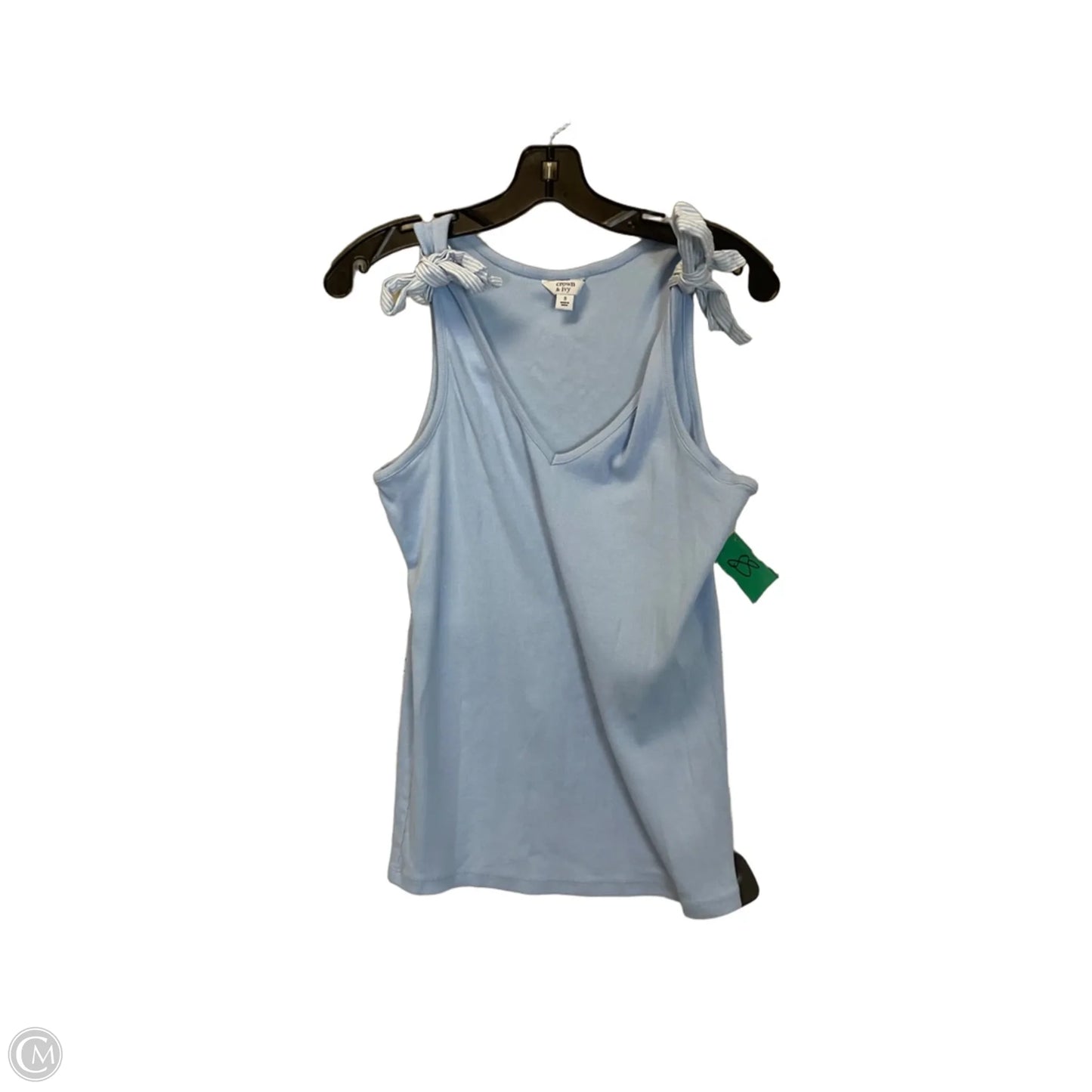 Top Sleeveless By Crown And Ivy In Blue, Size: S