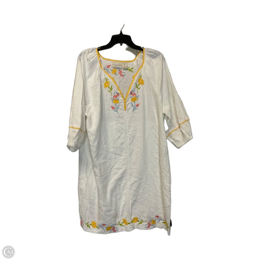 Dress Casual Short By Calypso St Barth In Floral Print, Size: L