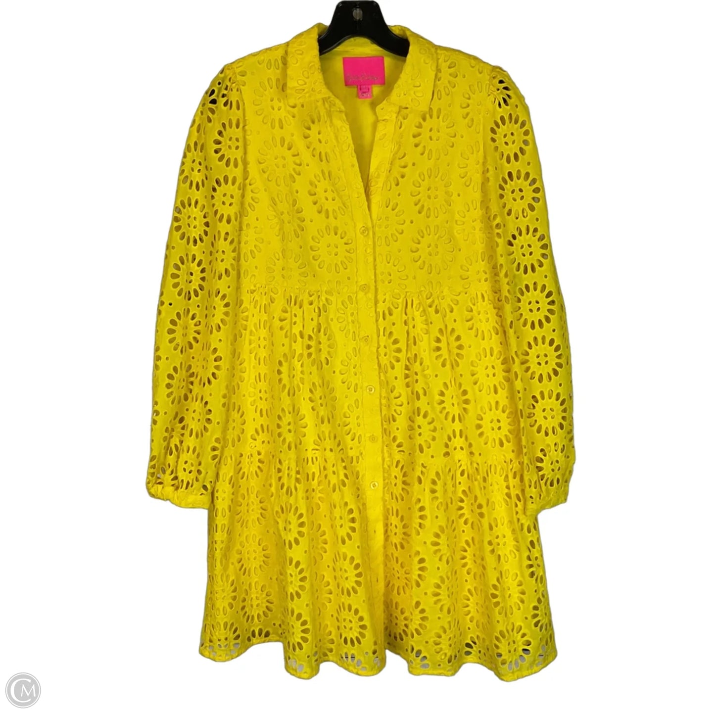 Dress Designer By Lilly Pulitzer In Yellow, Size: 4