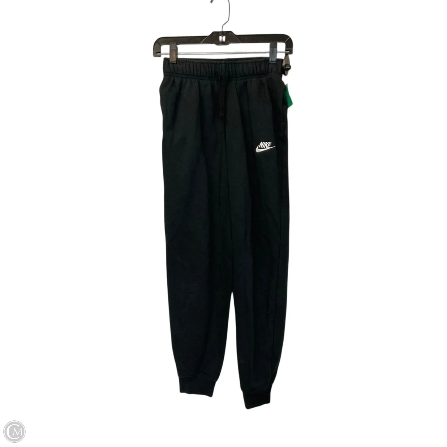 Athletic Pants By Nike In Black, Size: Xs