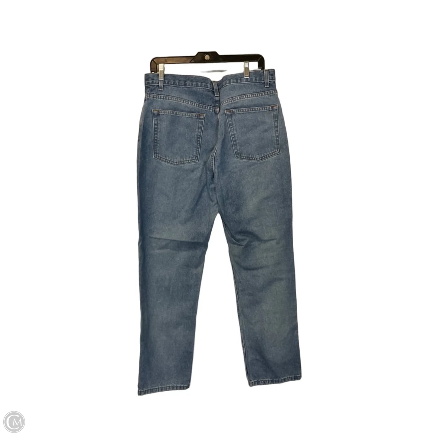 Jeans Straight By Kate Hill In Blue Denim, Size: 12