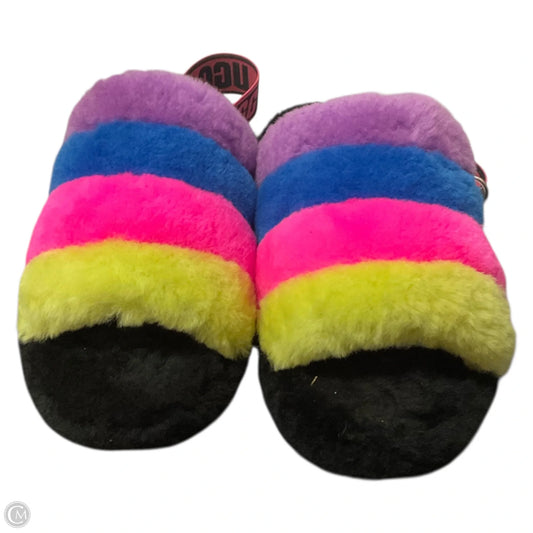 Sandals Designer By Ugg In Multi-colored, Size: 9