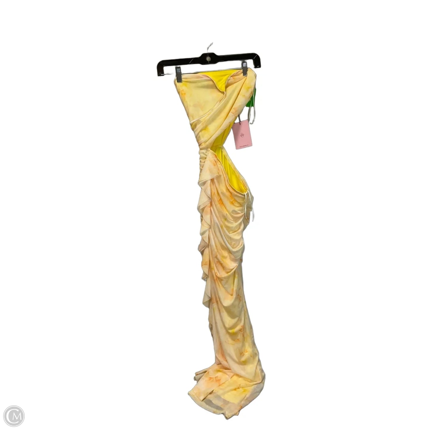 Dress Casual Maxi By Hello Molly In Yellow, Size: Xs