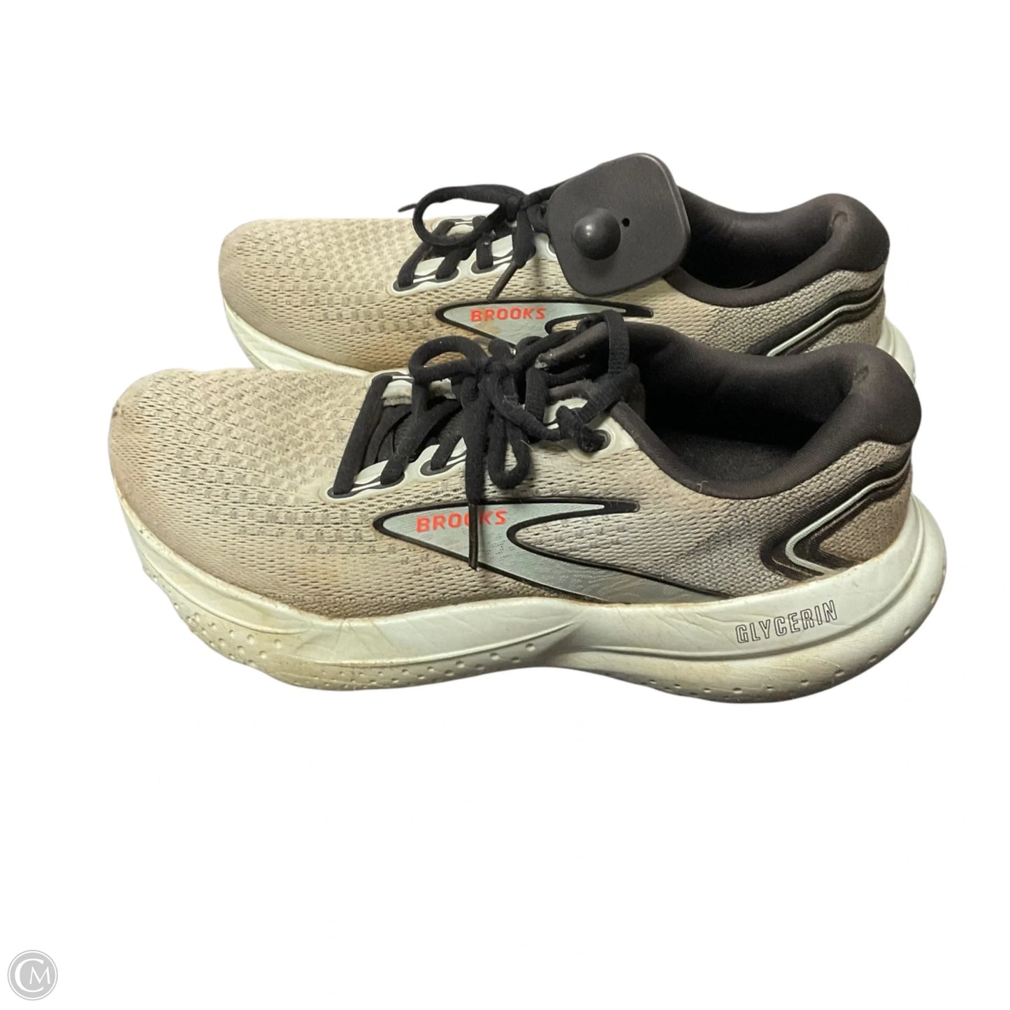 Shoes Athletic By Brooks In Green, Size: 8