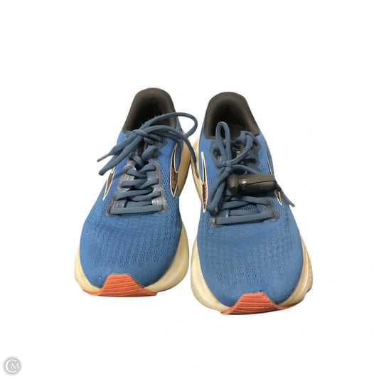 Shoes Athletic By Brooks In Blue, Size: 7.5
