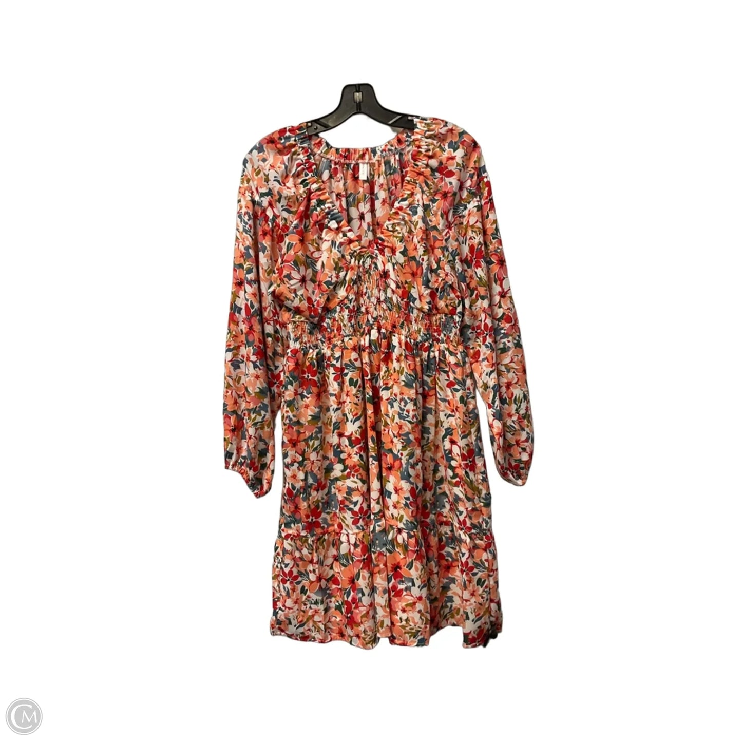 Dress Casual Short By Dokotoo In Floral Print, Size: M