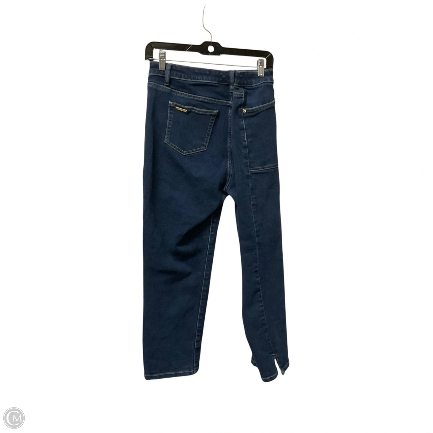 Jeans Cropped By Michael By Michael Kors In Blue Denim, Size: 16