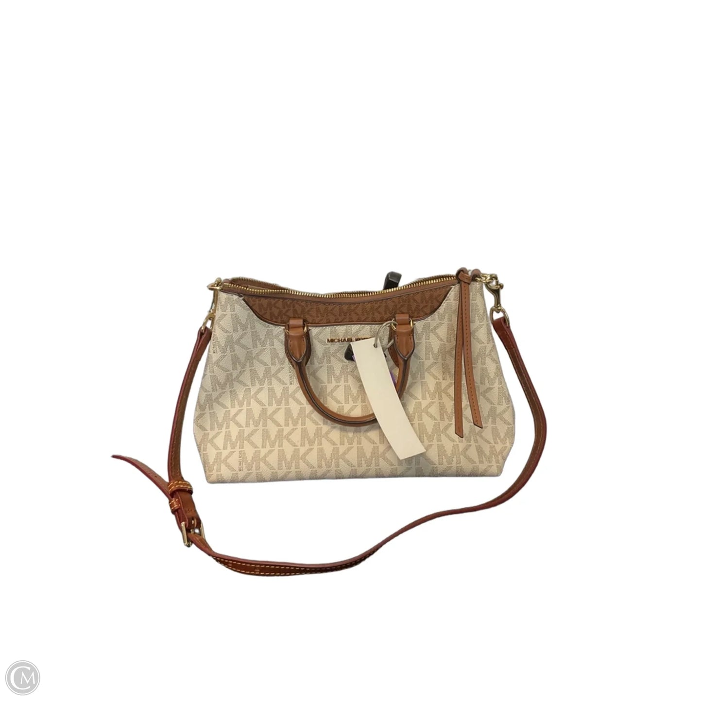 Crossbody Designer By Michael Kors, Size: Medium