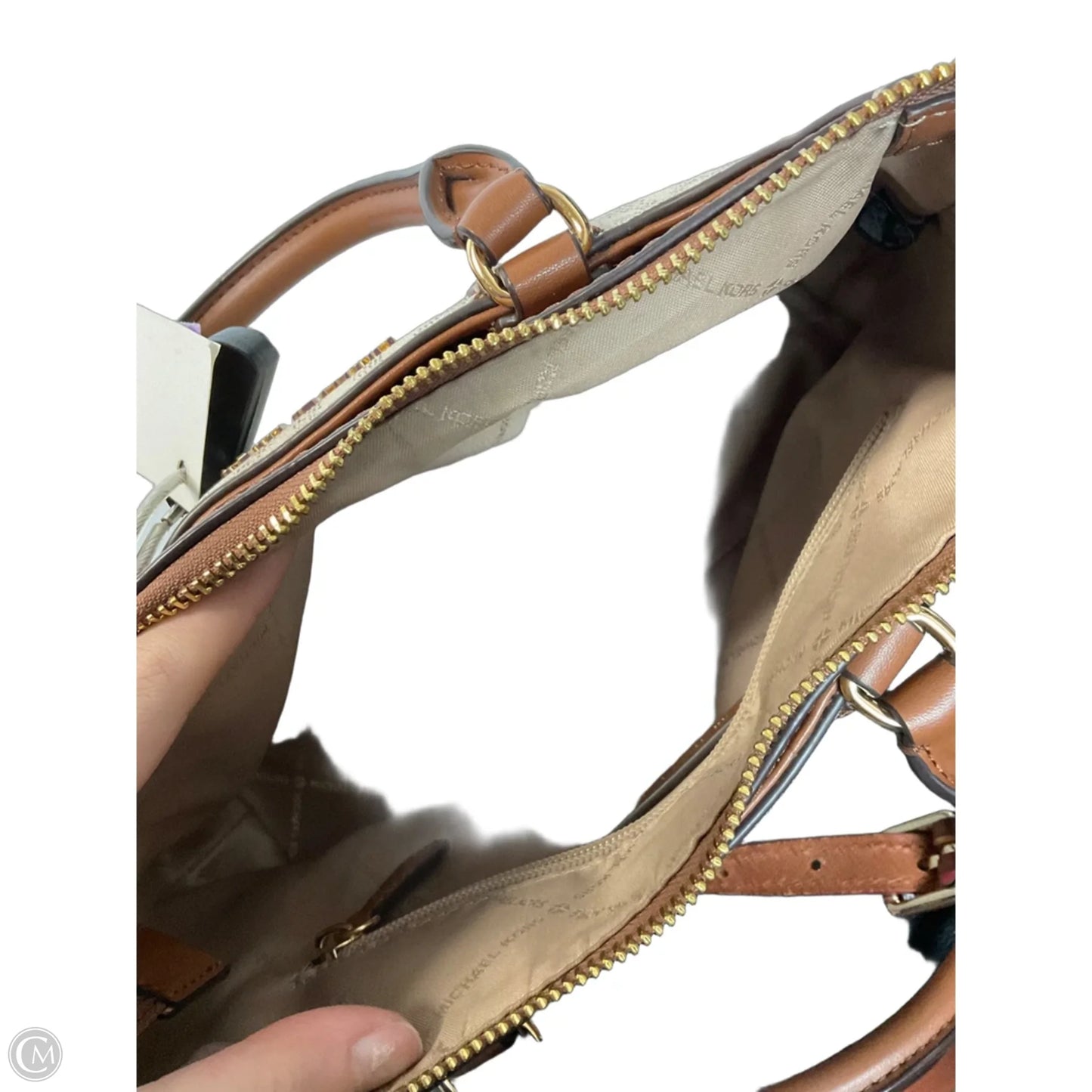 Crossbody Designer By Michael Kors, Size: Medium