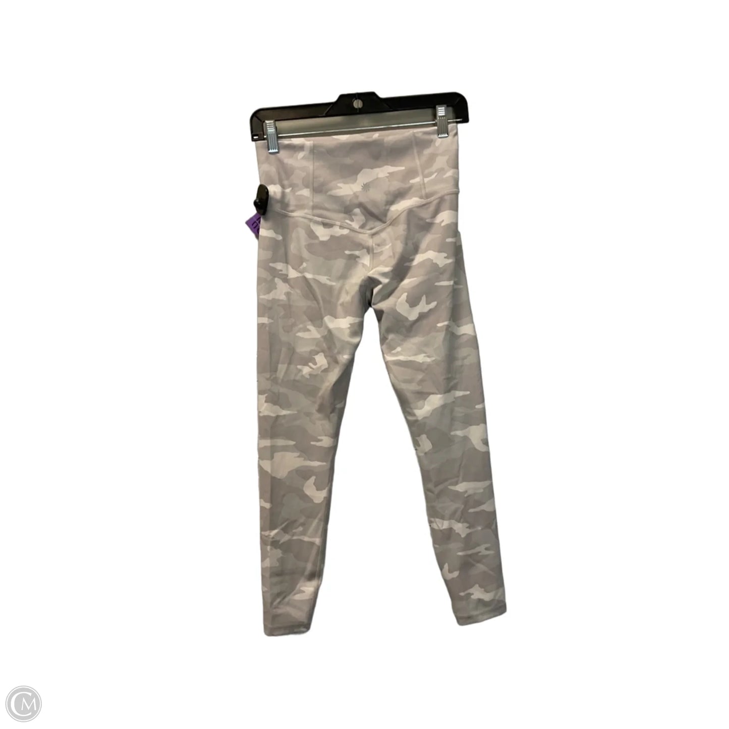 Athletic Leggings By Athleta In Cream, Size: S