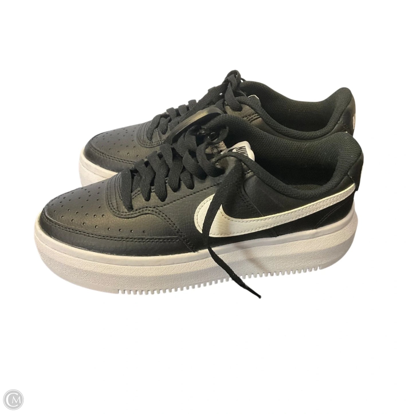 Shoes Athletic By Nike In Black & White, Size: 7.5