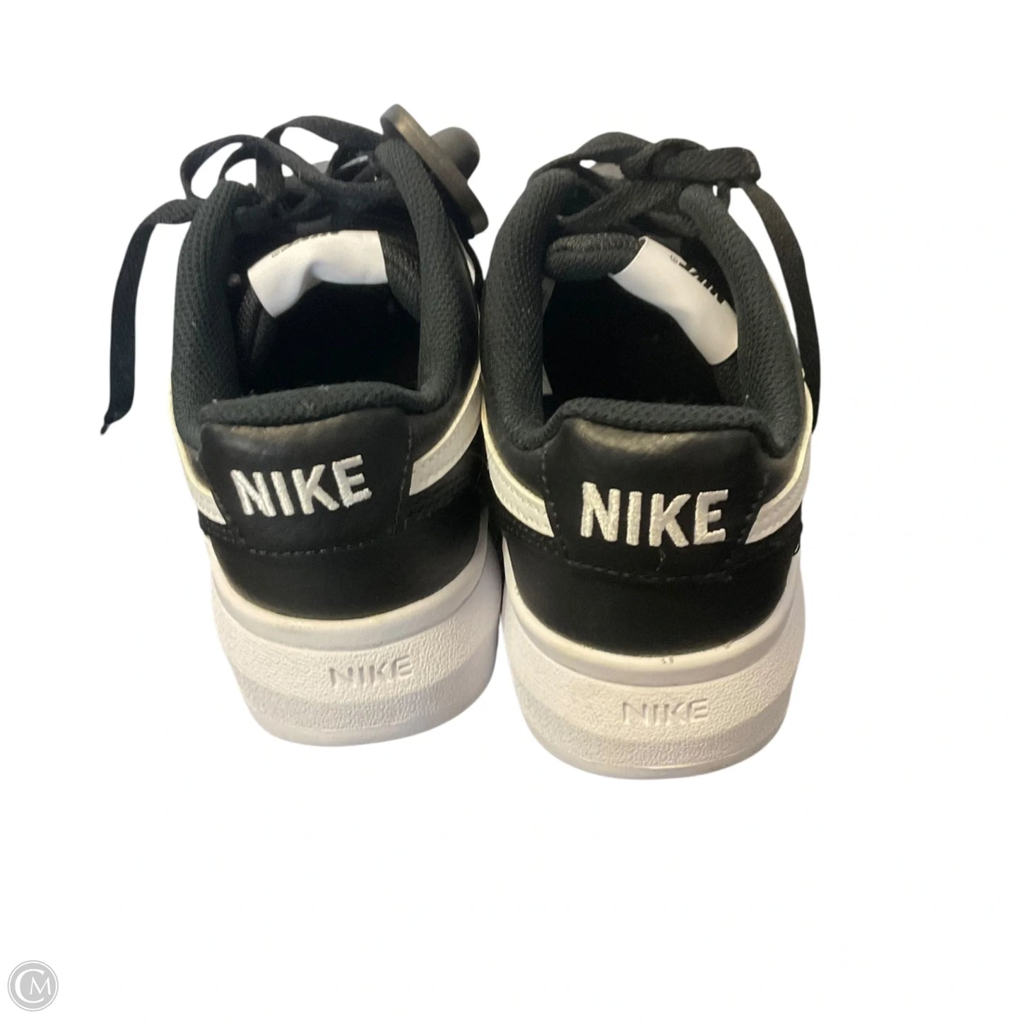 Shoes Athletic By Nike In Black & White, Size: 7.5