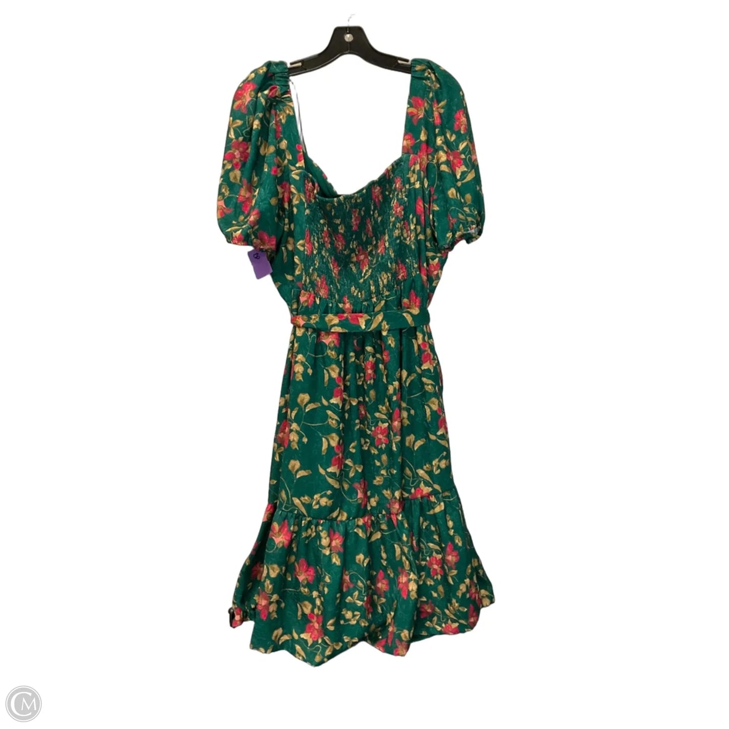 Dress Casual Midi By Draper James In Green, Size: Xxl