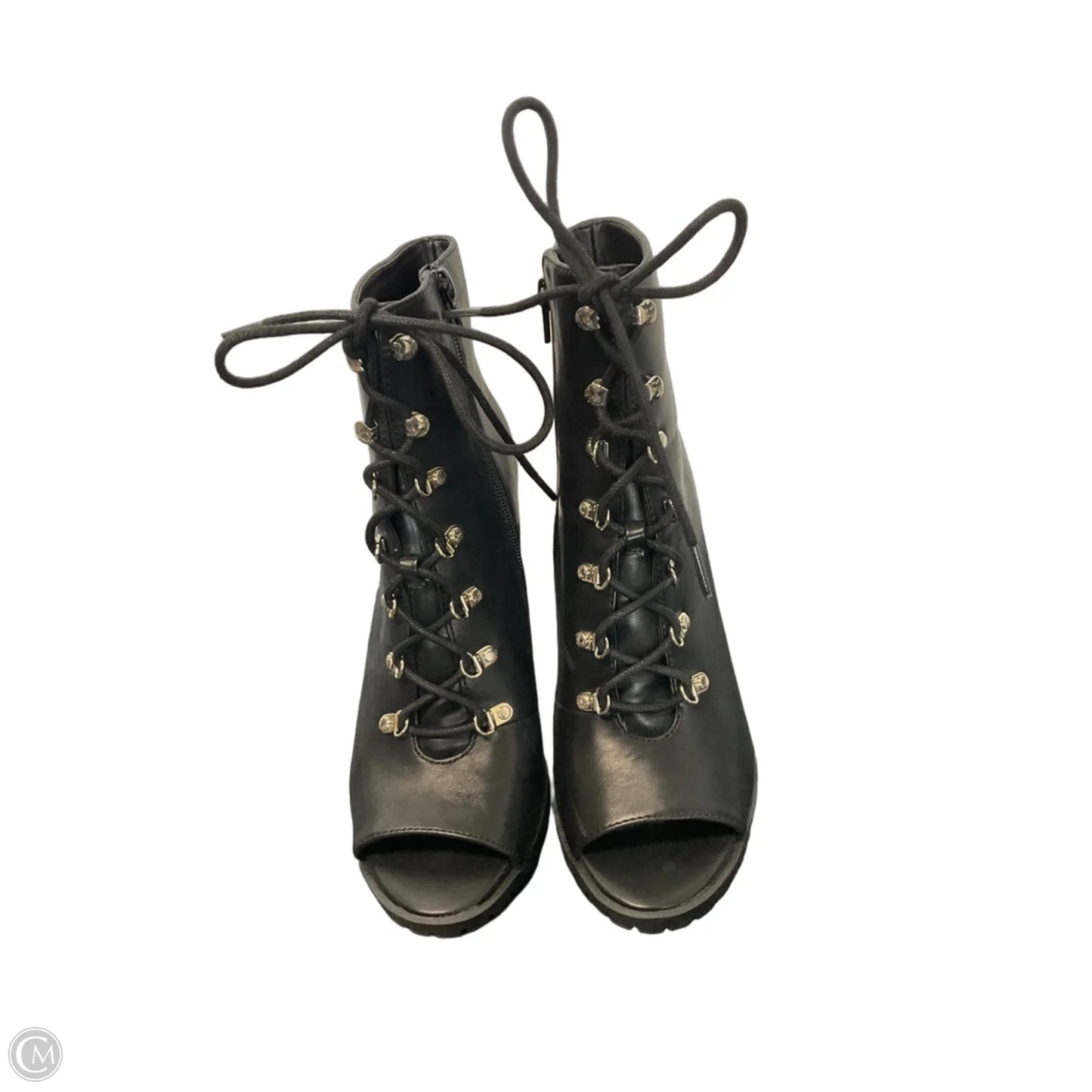 Sandals Heels Stiletto By Inc In Black, Size: 9.5