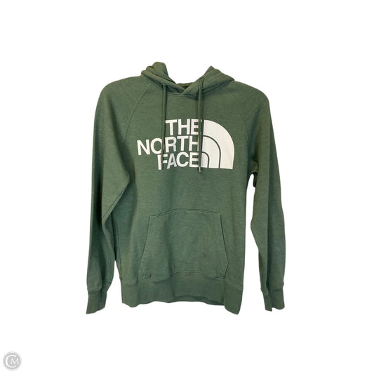 Sweatshirt Hoodie By The North Face In Green, Size: Xs