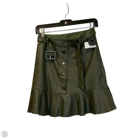 Skirt Mini & Short By Molly Bracken In Green, Size: Xs