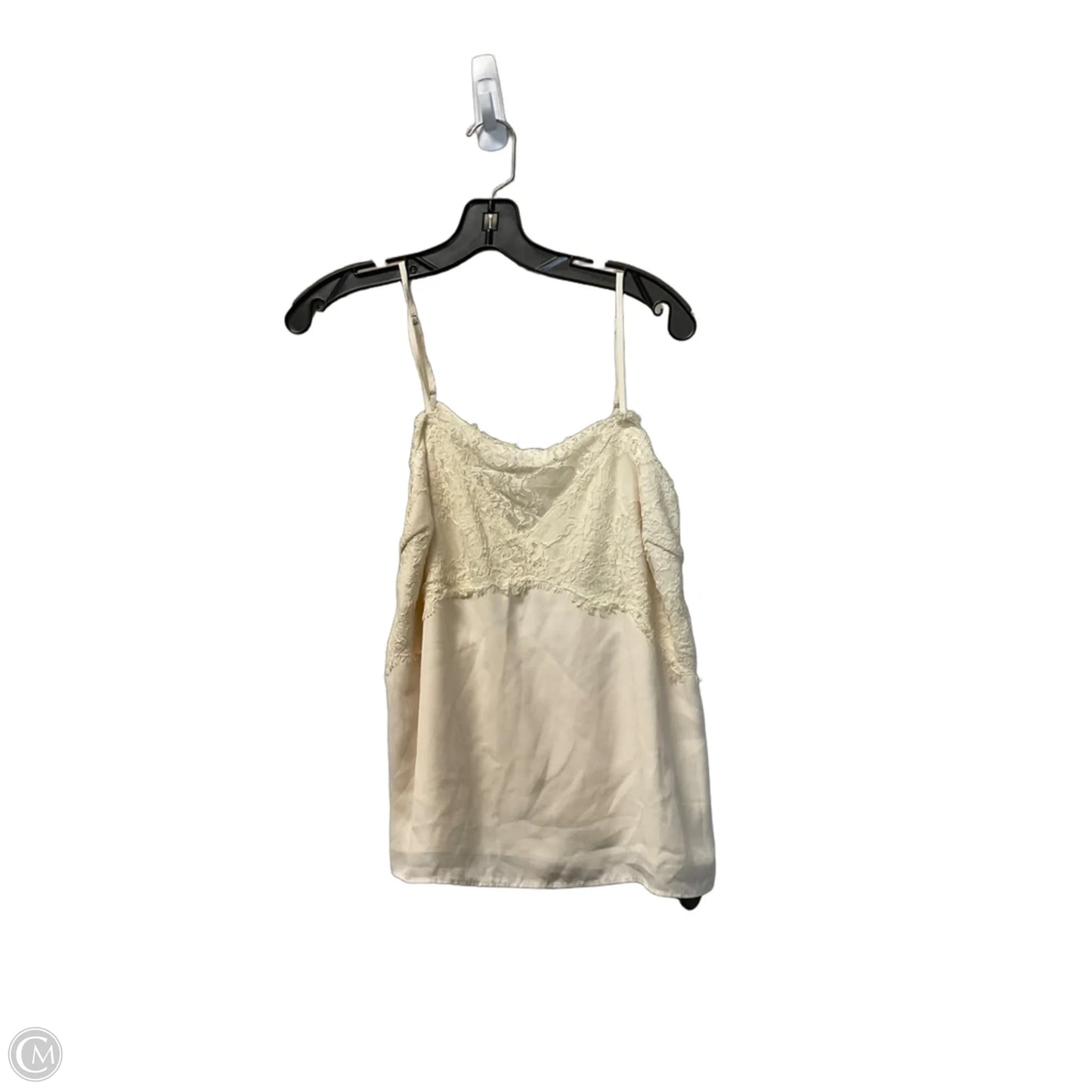 Top Sleeveless By All In Favor In Cream, Size: Xs