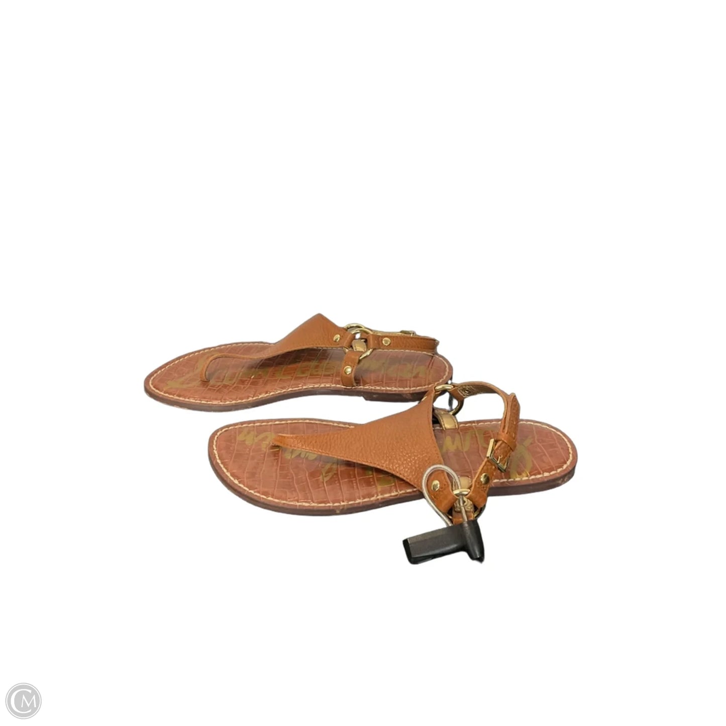 Sandals Flats By Sam Edelman In Brown, Size: 7.5