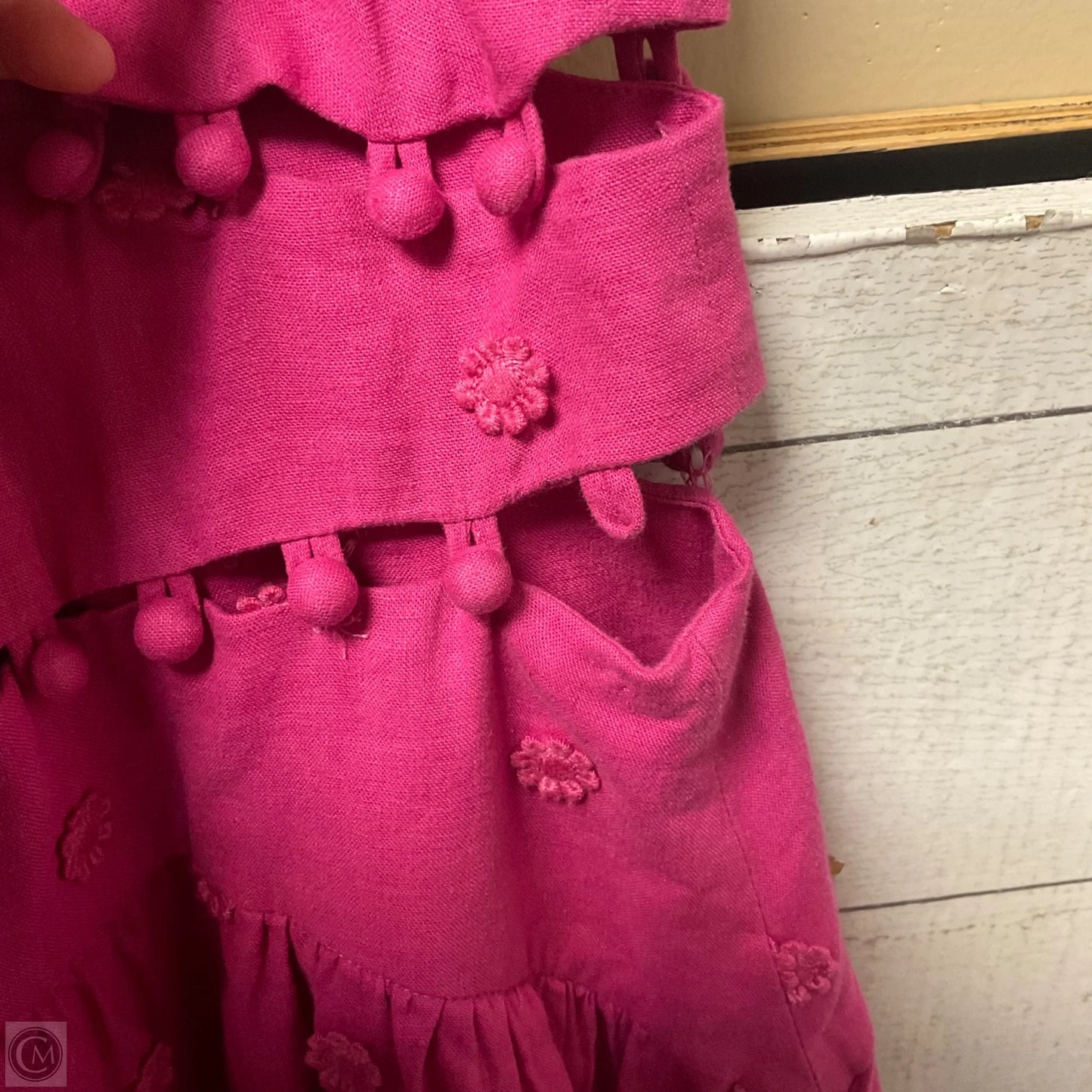 Dress Casual Maxi By Farm Rio In Pink, Size: S