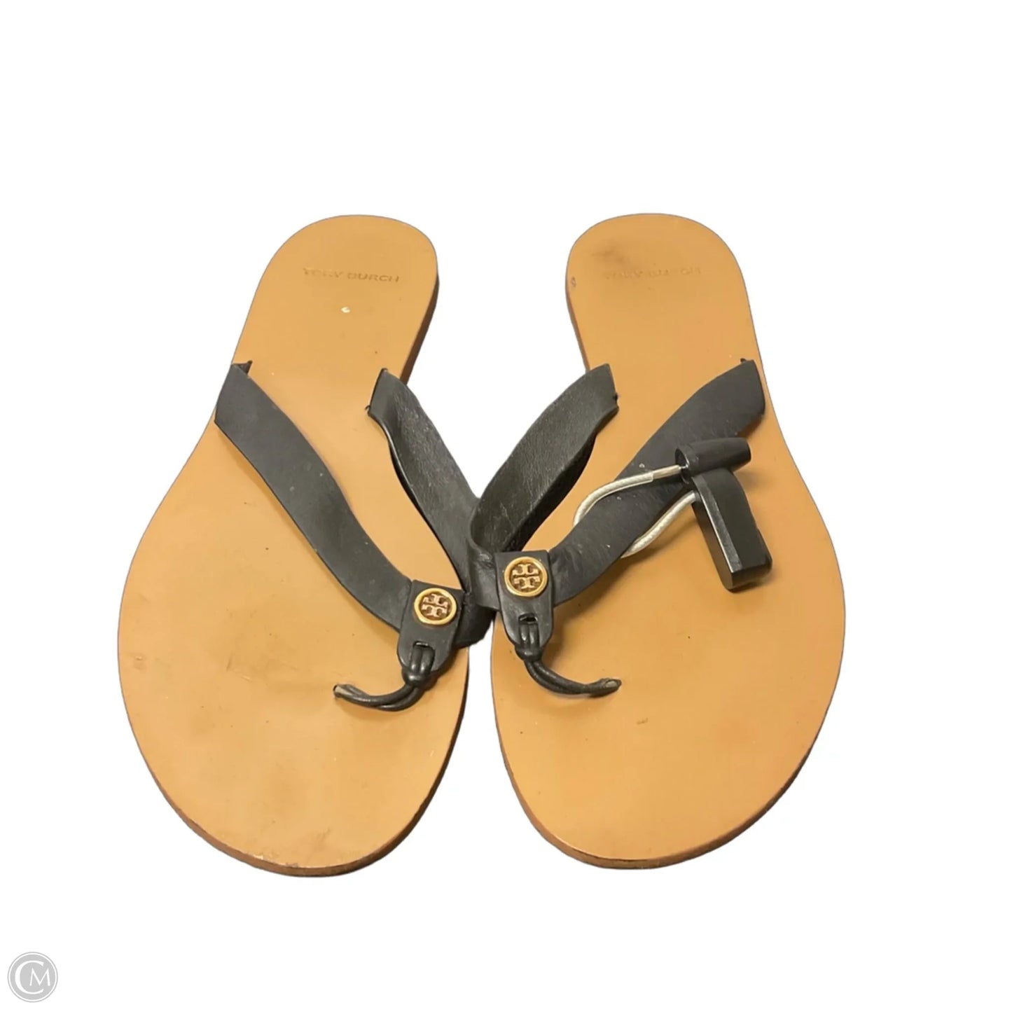 Sandals Designer By Tory Burch In Black, Size: 9