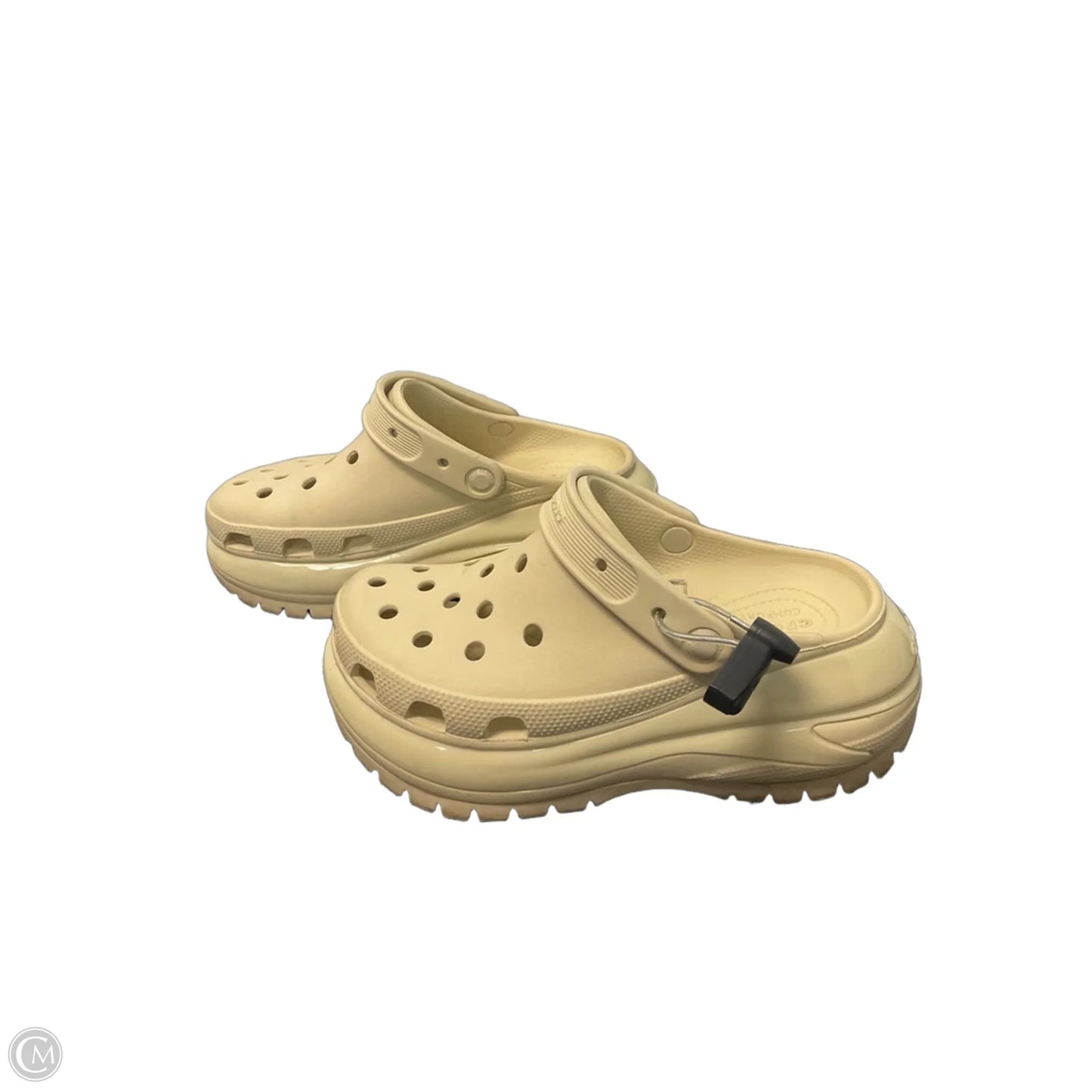 Sandals Sport By Crocs In Cream, Size: 9