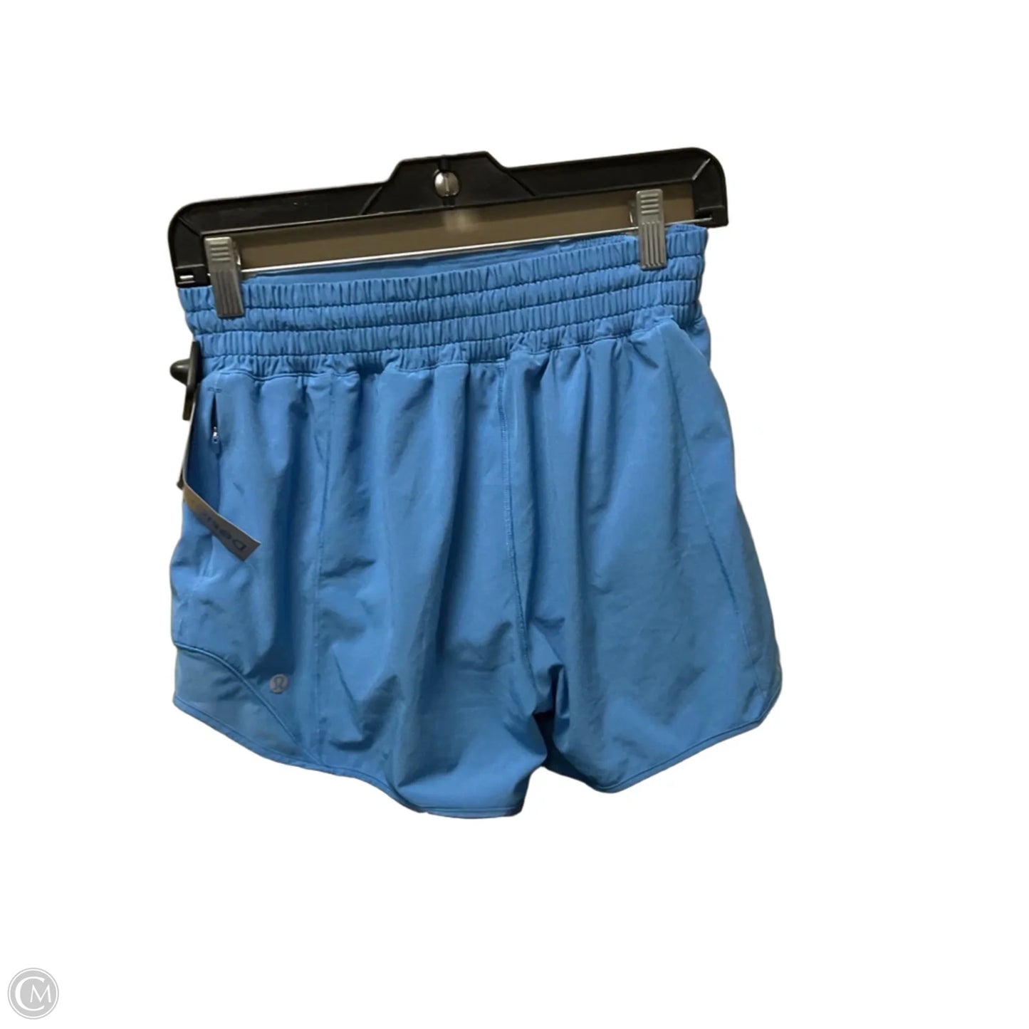 Athletic Shorts By Lululemon In Blue, Size: 6