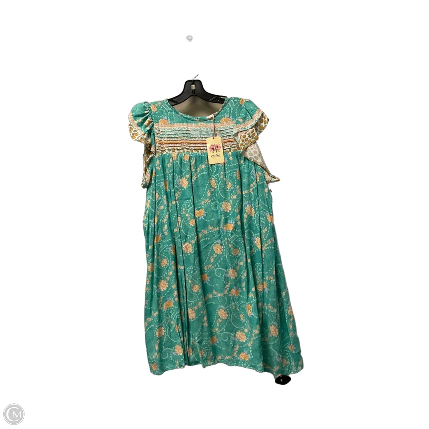 Dress Casual Short By Entro In Teal, Size: L
