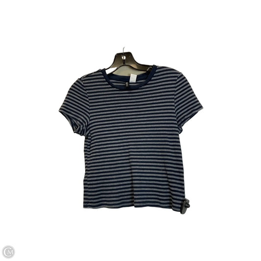 Top Short Sleeve By Divided In Blue, Size: M
