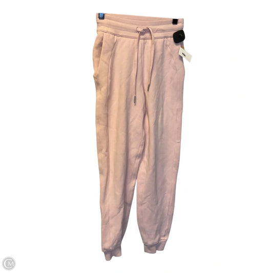 Athletic Pants By Lululemon In Pink, Size: 0