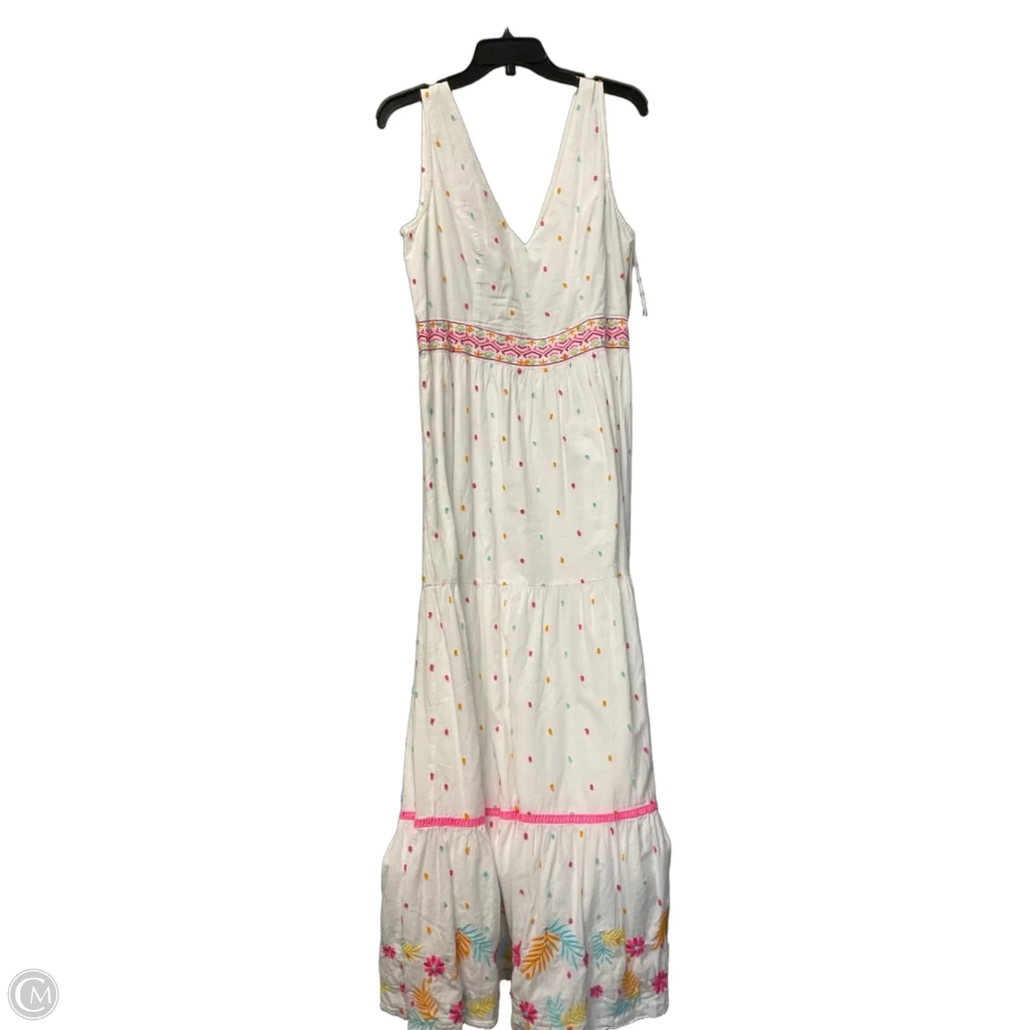 Dress Casual Maxi By Crown And Ivy In White, Size: 10