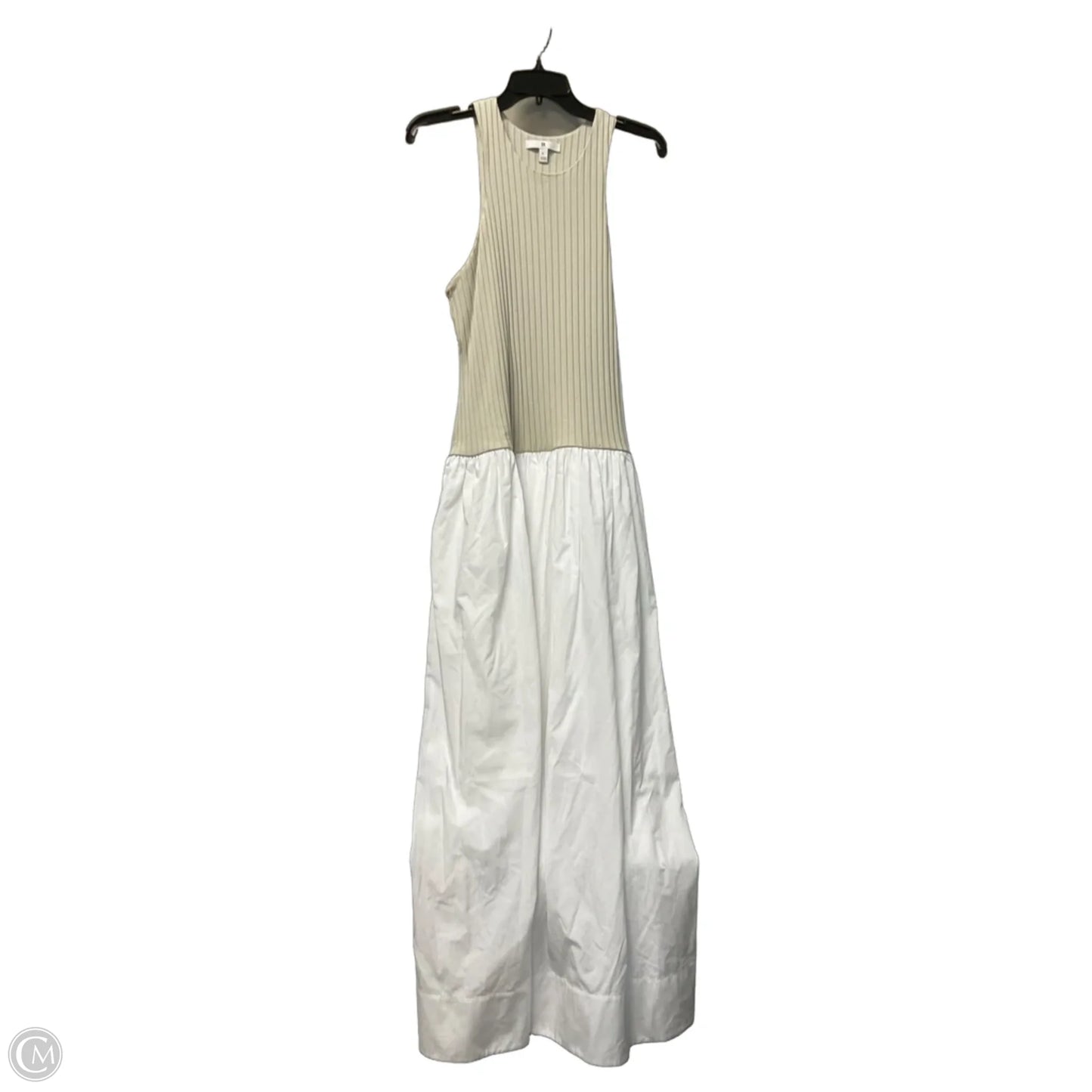 Dress Casual Maxi By Banana Republic In Tan, Size: L