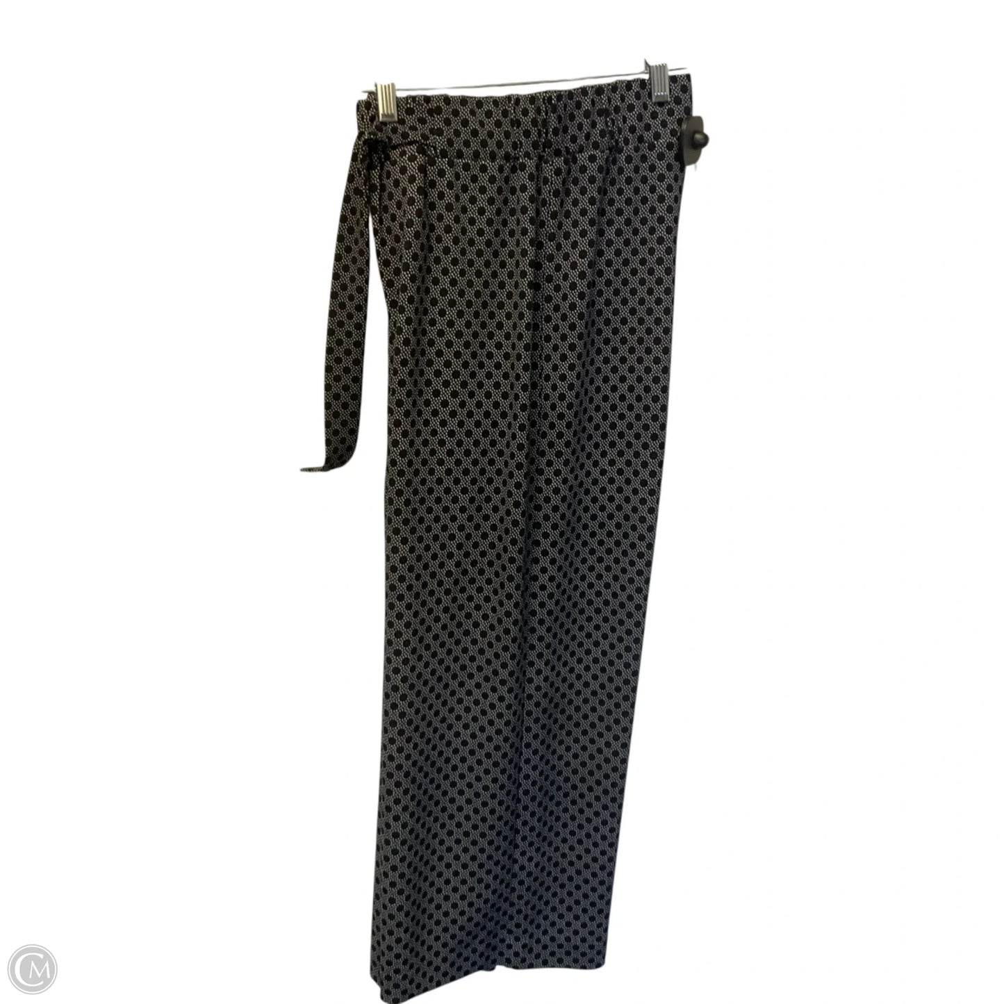 Pants Wide Leg By Michael By Michael Kors In Black & White, Size: S