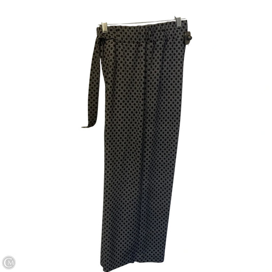 Pants Wide Leg By Michael By Michael Kors In Black & White, Size: S