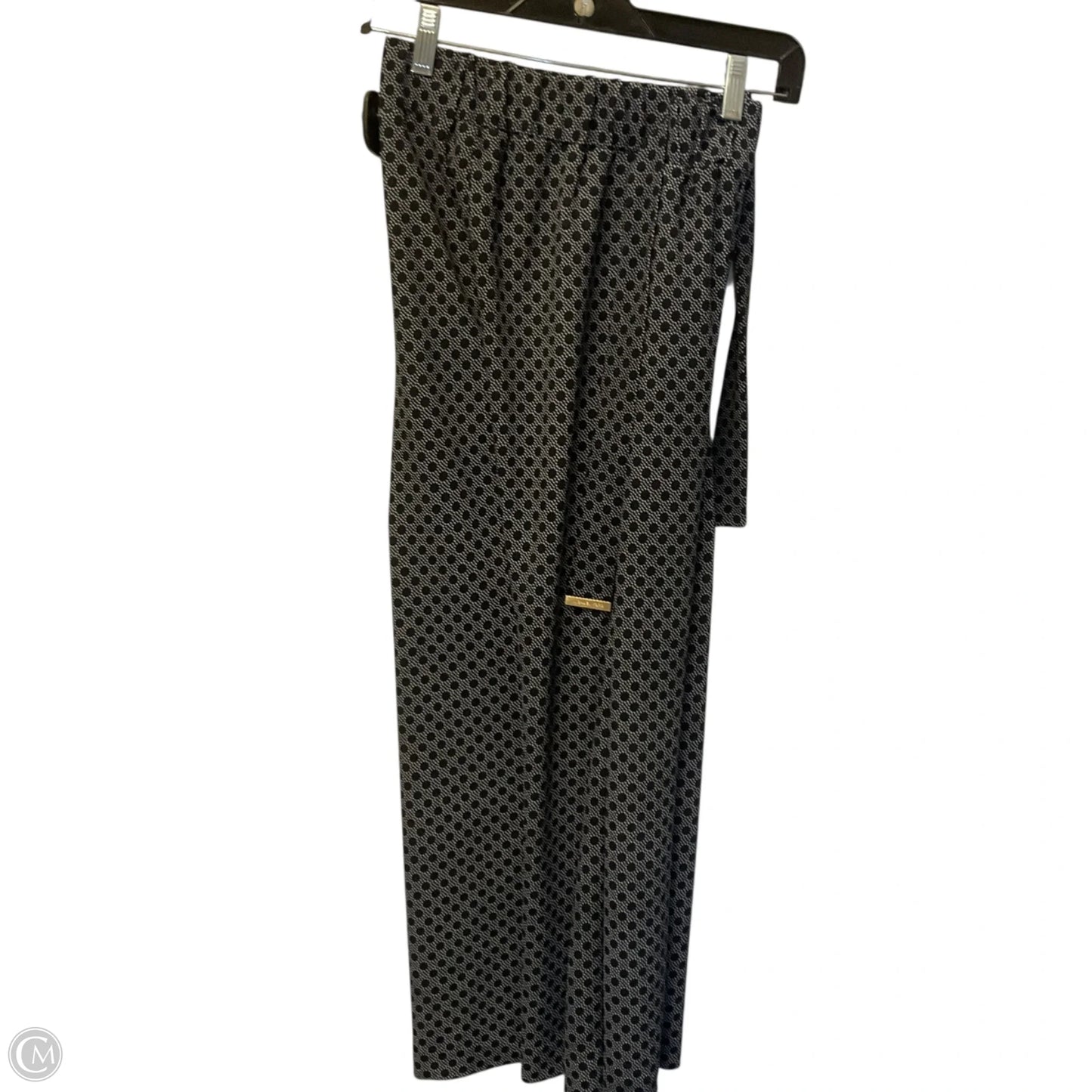 Pants Wide Leg By Michael By Michael Kors In Black & White, Size: S