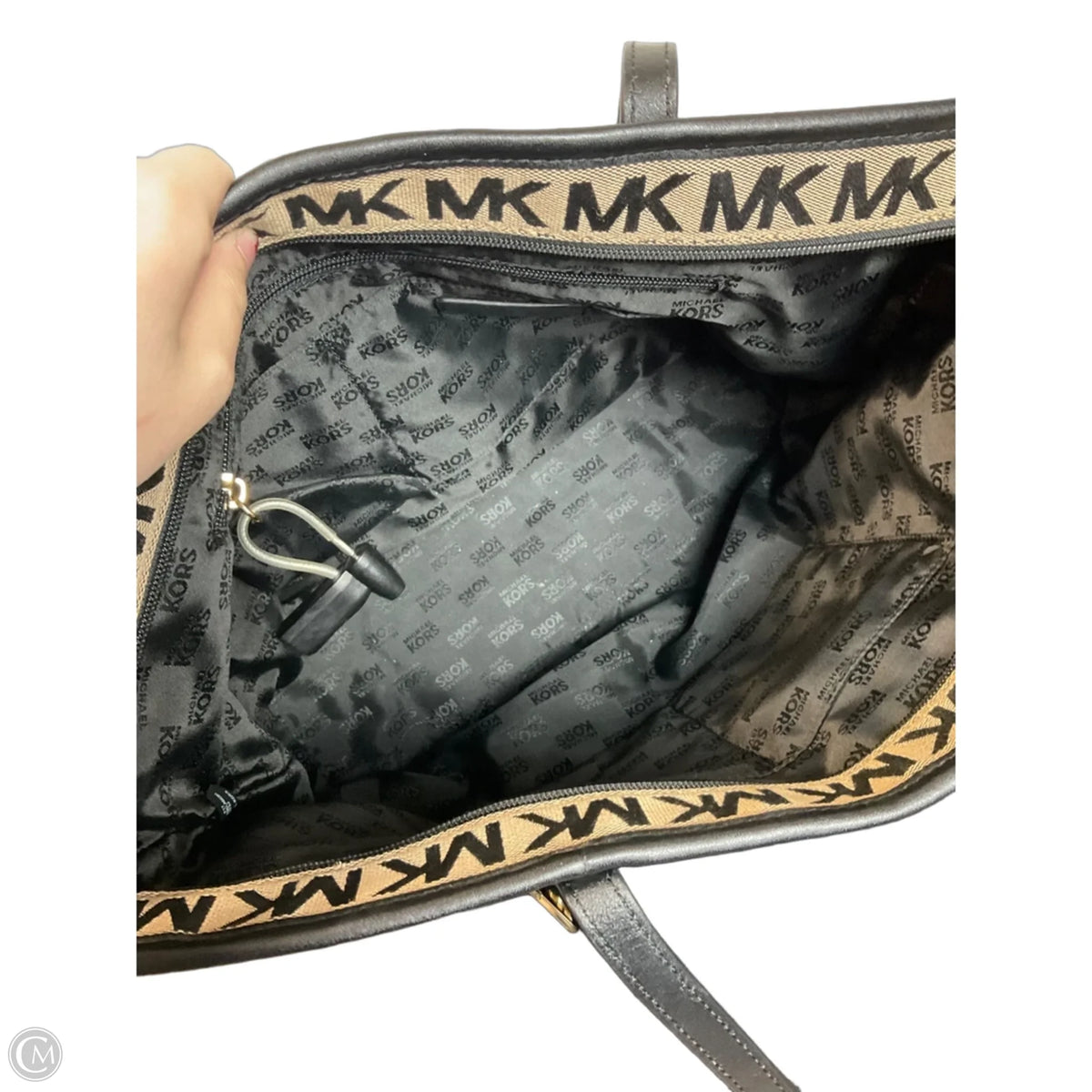 Handbag Designer By Michael Kors, Size: Large