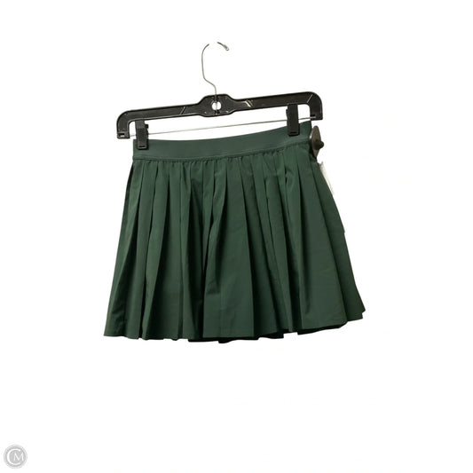 Athletic Skort By Lululemon In Green, Size: 4