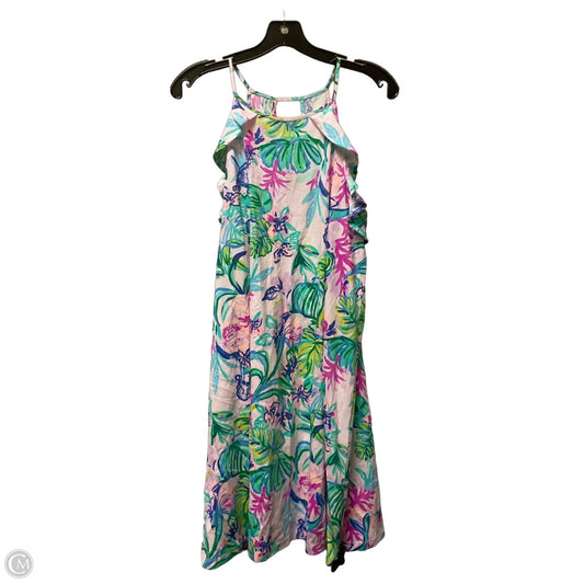 Dress Designer By Lilly Pulitzer In Pink, Size: L