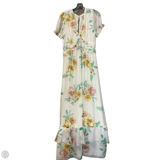 Dress Casual Maxi By Gianni Bini In White, Size: Xl