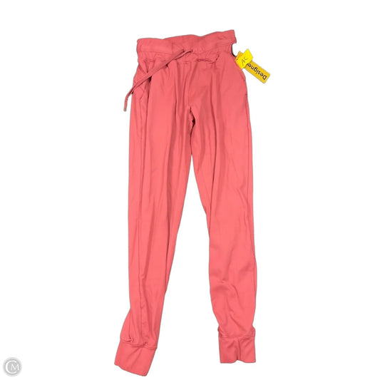 Athletic Pants By Lululemon In Red, Size: 4
