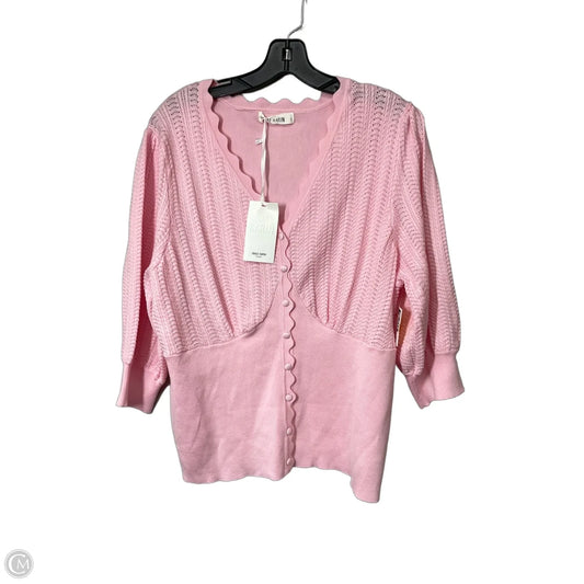 Cardigan By Grace Karin In Pink, Size: 2x
